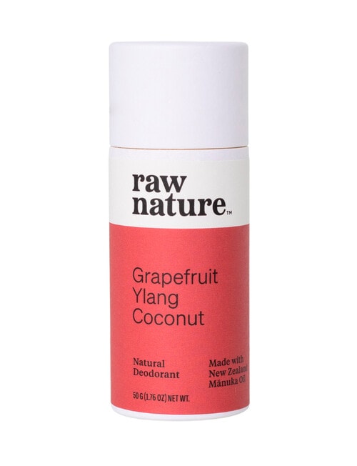 Raw Nature Natural Deodorant Grapefruit & Coconut, 50g product photo