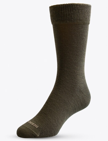 NZ Sock Co. Merino Comfort Top Sock, Kalamata product photo