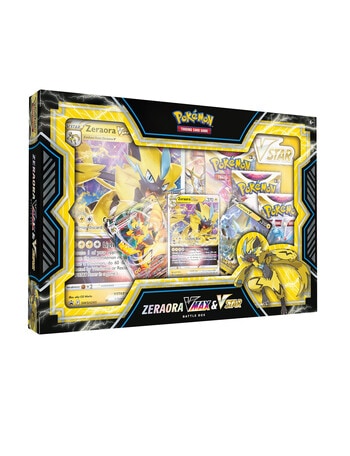 Pokemon Trading Card Deoxys or Zeraora VMAX & VSTAR Battle Star, Assorted product photo