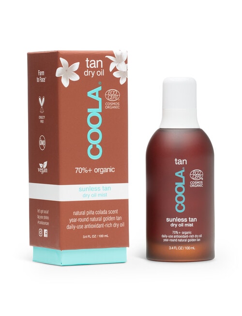 COOLA Organic Sunless Tan Dry Oil Mist, 100ml product photo