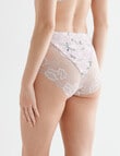 Lyric Lace Full Brief, Pink product photo View 02 S