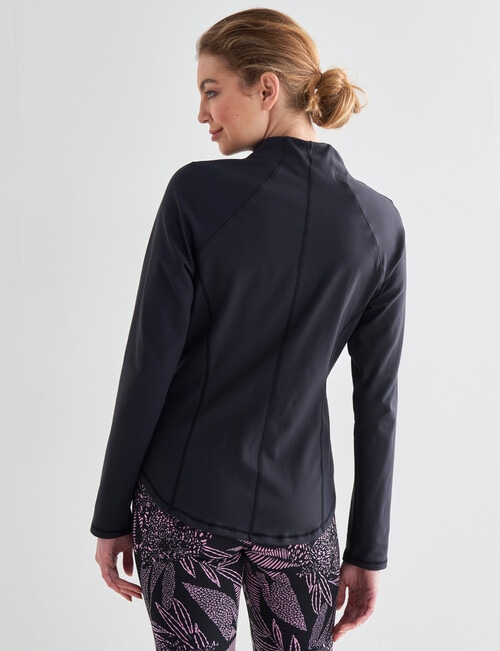 Superfit Zip Front Top, Black product photo View 02 L