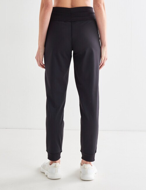 Superfit Rib Waistband Knit Jogger, Black product photo View 02 L