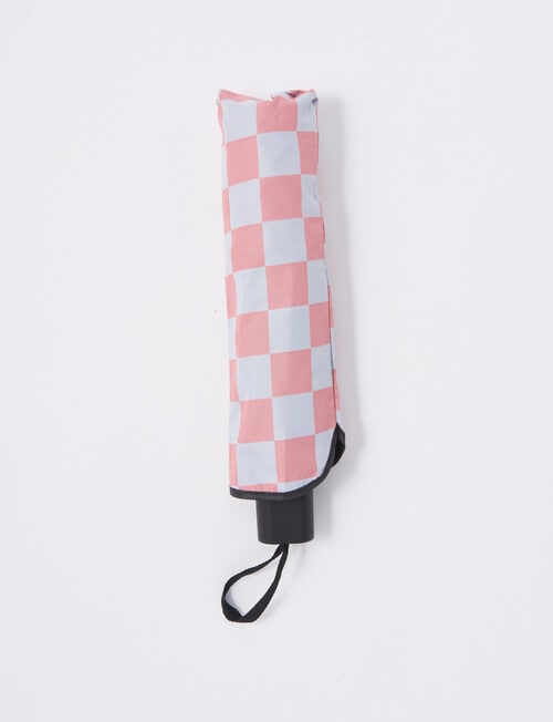 Xcesri Umbrella, Pink Checkers product photo View 02 L