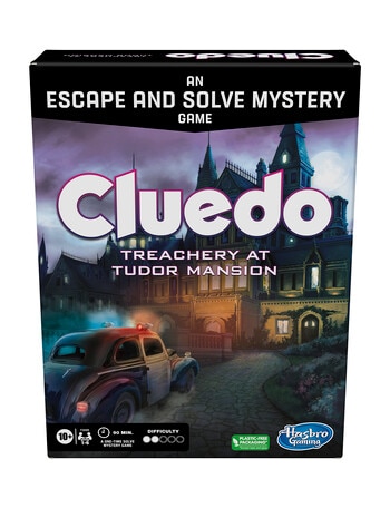 Hasbro Games Game Cluedo Treachery at Tudor Mansion product photo