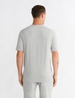 Calvin Klein Cotton Stretch Lounge Top, Grey Marle product photo View 02 S