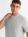 Calvin Klein Cotton Stretch Lounge Top, Grey Marle product photo View 03 S