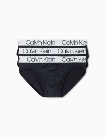 Calvin Klein Engineered Micro Hip Brief, 3-Pack, Black product photo