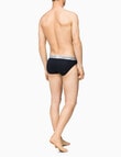 Calvin Klein Engineered Micro Hip Brief, 3-Pack, Black product photo View 04 S