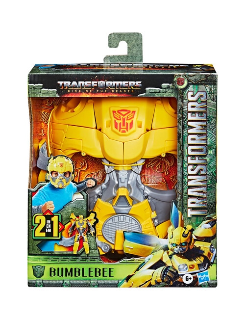 Transformers Rise of the Beasts Bumblebee 2-in-1 Mask product photo View 02 L