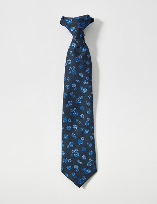 Mac & Ellie Floral Tie, Navy product photo