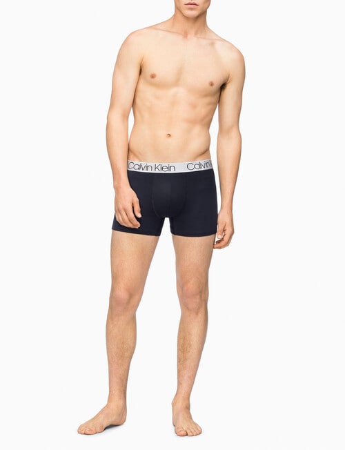 Calvin Klein Engineered Micro Trunk, 3-Pack, Black product photo View 02 L