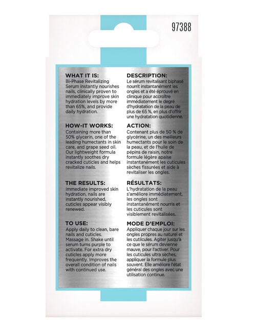 Sally Hansen Repair & Rescue BiPhase Revitalizing Serum Nail Polish