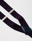 Laidlaw + Leeds Braces, Navy product photo View 03 S