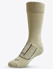 NZ Sock Co. Cotton Health Sock, 2-Pack, Sand & Stone product photo View 02 S