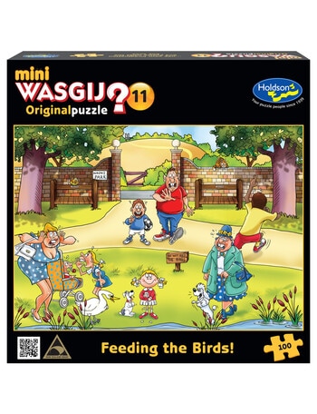 Wasgij Mini Puzzle: Feeding the Birds! 100-Piece product photo
