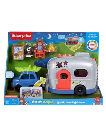 Fisher Price Little People Light-Up Learning Camper Vehicle product photo