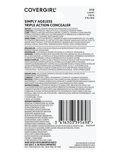 COVERGIRL Simply Ageless Triple Action Concealer product photo View 08 L