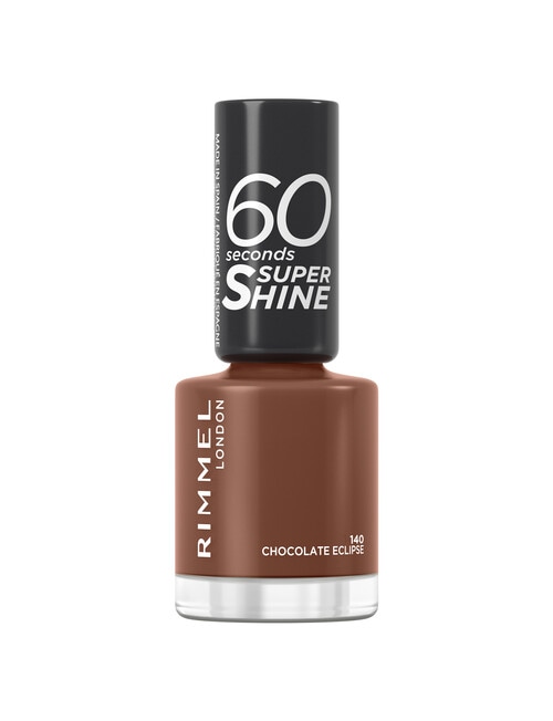 Rimmel 60 Second Nail Polish, #140 Chocolate Eclipse product photo