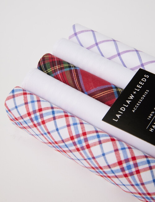 Laidlaw + Leeds Hankies, 5-Pack product photo View 02 L