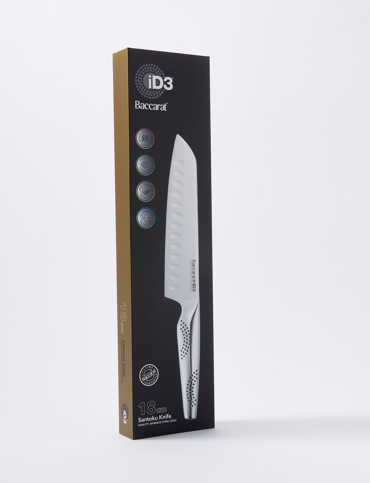 Baccarat ID3 Santoku Knife, 18cm Utensils & Knives
