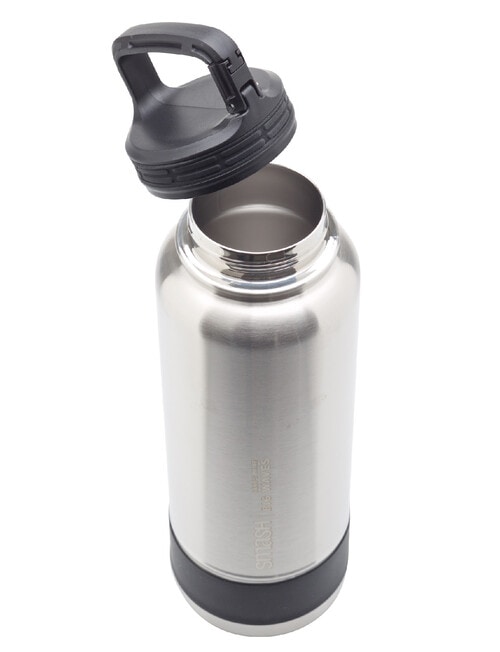 Smash Explorer Stainless Steel Flask, 1.1L, Black product photo View 03 L