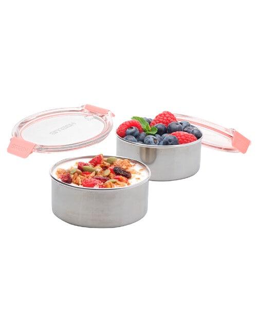 Smash Eco Snack Pots, 200ml, Pink product photo View 03 L