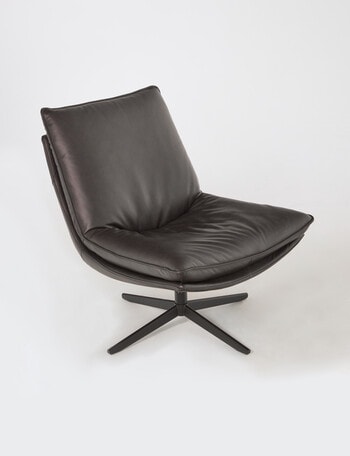 LUCA Furniture Kingston Leather Swivel Chair product photo