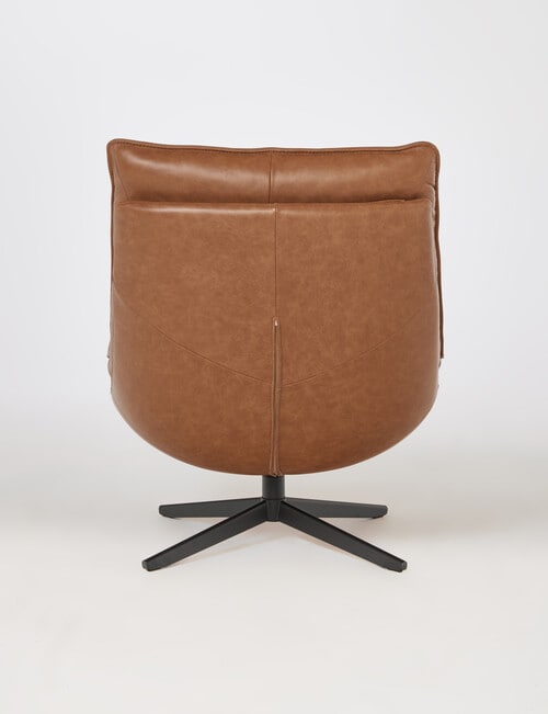LUCA Kingston Leather Swivel Chair product photo View 04 L