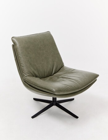 LUCA Kingston Swivel Chair, Green product photo