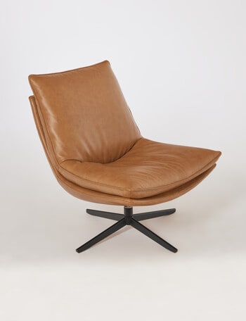 LUCA Kingston Swivel Chair, Taffy product photo