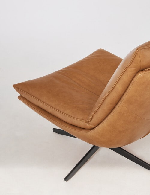 LUCA Furniture Kingston Leather Swivel Chair product photo View 05 L