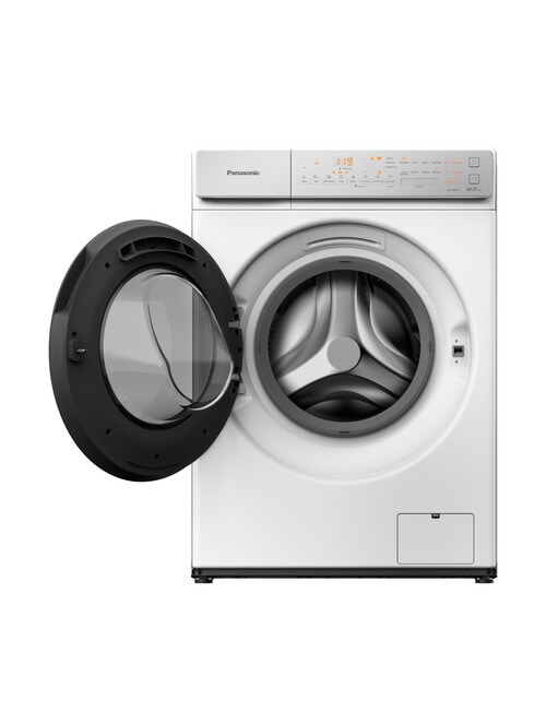 Panasonic 8.5kg Front Load Washing Machine, White, NA-V85FC1WAU product photo View 03 L