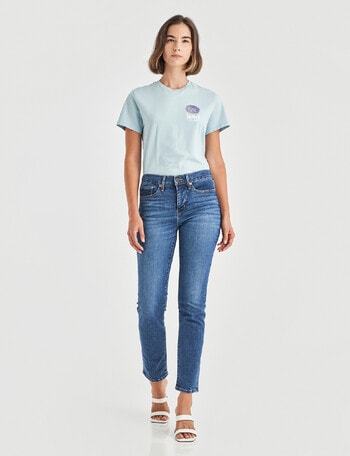 Levis 312 Shaping Slim Jean, Blue Wave Mid, 32" product photo