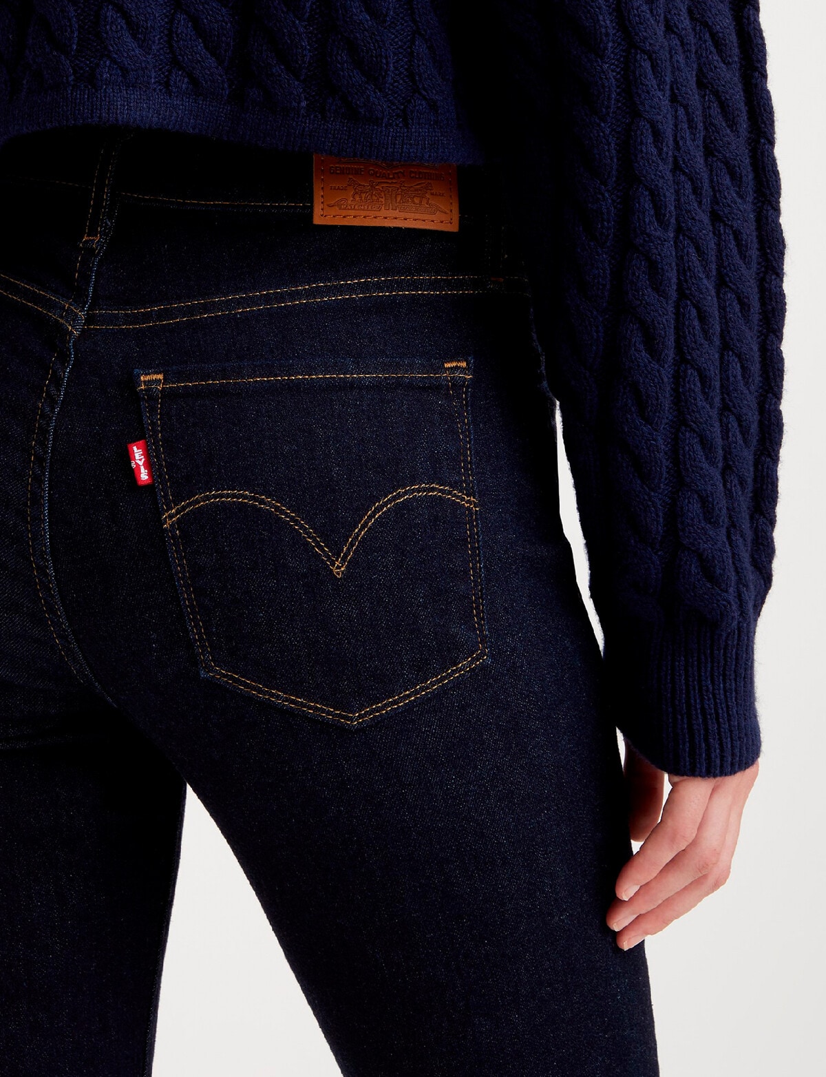Levis 314 Shaping Straight Jean, Blue Wave Rinse, 32