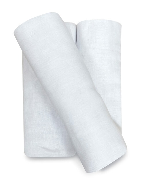 Bubba Blue Nordic Muslin Wrap 3-Pack, White product photo View 02 L