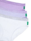 Calvin Klein Recycled Bikini Brief, 3-Pack, Purple, Lilac & White product photo View 03 S