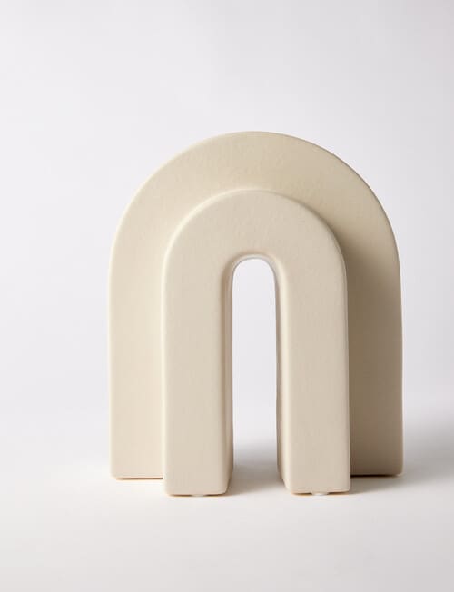 M&Co Arch Shaped Object, Stone product photo View 02 L