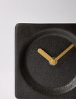 Salt&Pepper Oliver Desk Clock, Black product photo View 02 S