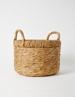M&Co Twisted Weave Basket, Medium product photo View 02 S