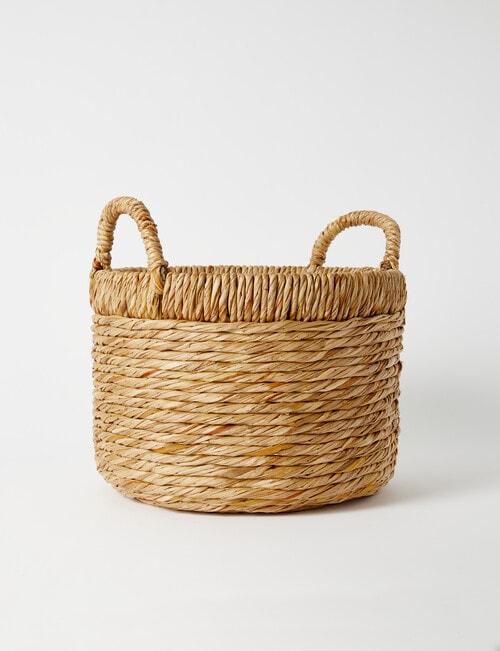 M&Co Twisted Weave Basket, Medium product photo View 02 L