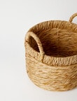 M&Co Twisted Weave Basket, Medium product photo View 03 S