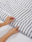 Haven Henri Washed Duvet Cover Set, Midnight product photo View 03 S