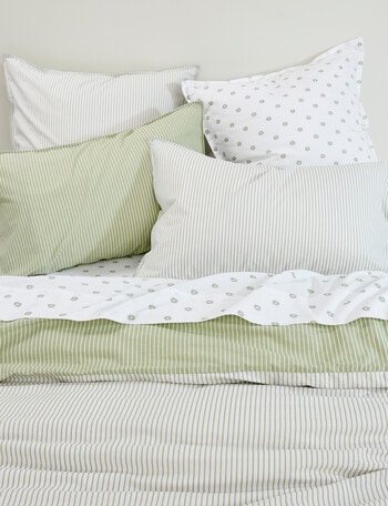 Haven Taylor Washed Duvet Cover Set, Mint product photo