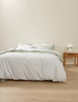 Haven Taylor Washed Duvet Cover Set, Mint product photo View 02 S