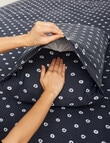 Haven North Stone Wash Sheet Set, Midnight product photo View 04 S