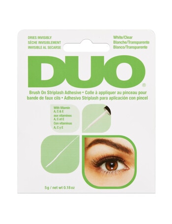 Ardell Duo Brush-On Adhesive With Vitamins, Clear product photo
