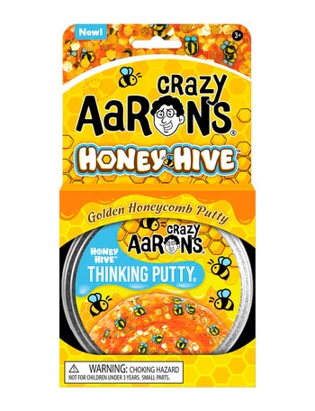 Crazy Aaron's Thinking Putty, Honey Hive product photo