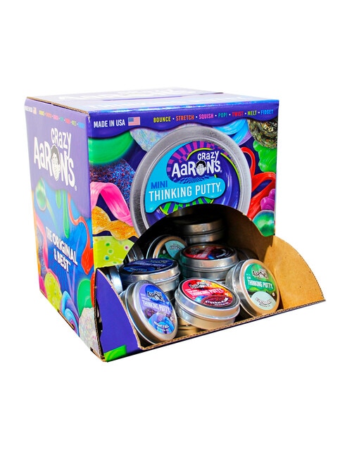 Crazy Aaron's Thinking Putty, Mini Tins, Assorted product photo View 19 L