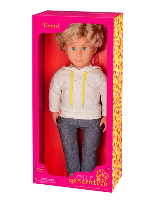 Our Generation Daniel Boy Doll with Hooded Sweater Outfit product photo